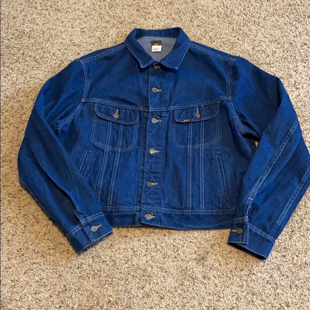 Vintage Lee Storm Rider Trucker Jacket - 50L